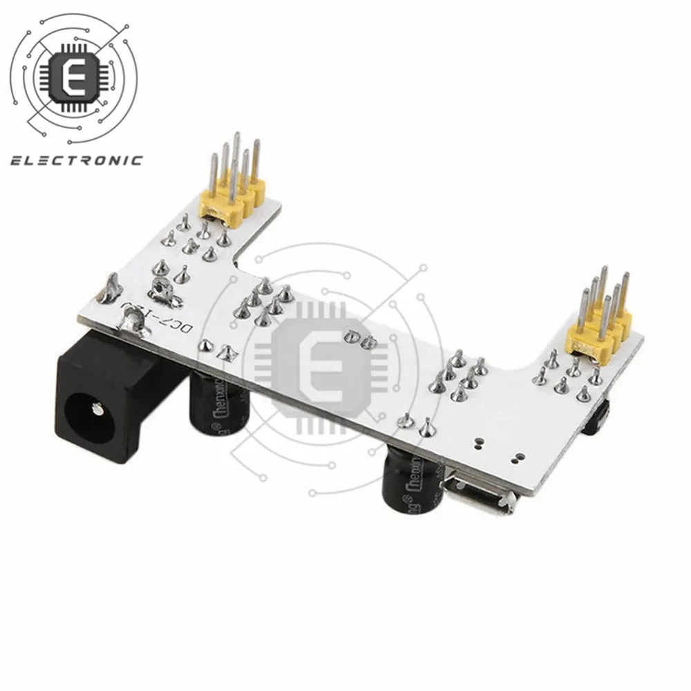 MB102 DC 7-12V Micro USB Interface Breadboard Power Supply Module 2 Channel Board For Arduino Diy Kit