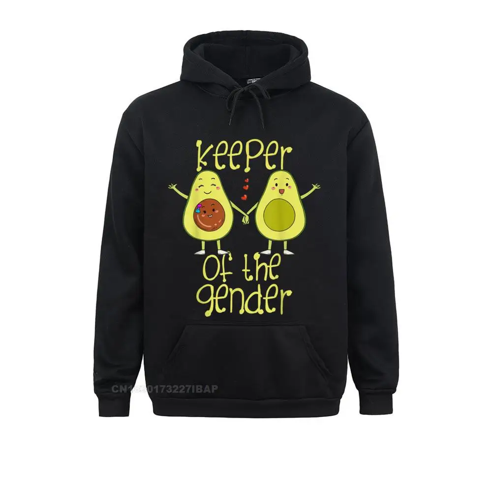 

Keeper Of The Gender Reveal Baby Shower Party Avocado Hooded Pullover Printed OnDesign Hoodies Discount Clothes Women