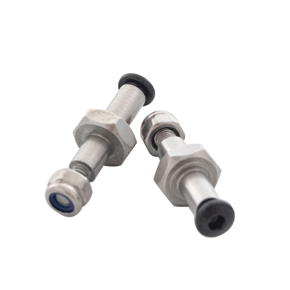 

2pcs/set Stainless Steel Front Axle Cup for LOSI 1/18 Mini-T 2.0 RC Crawler Car Parts