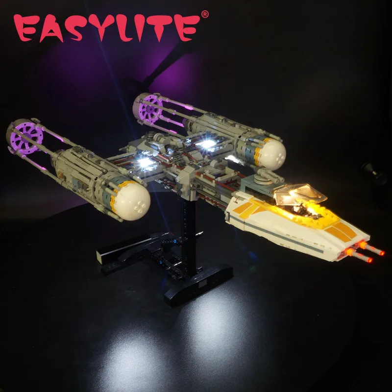 

LED Light Set For 75181 Y-wing Starfighter Set Model Building Block DIY Toys Blocks Bricks Only Lighting Kit Not Include Model