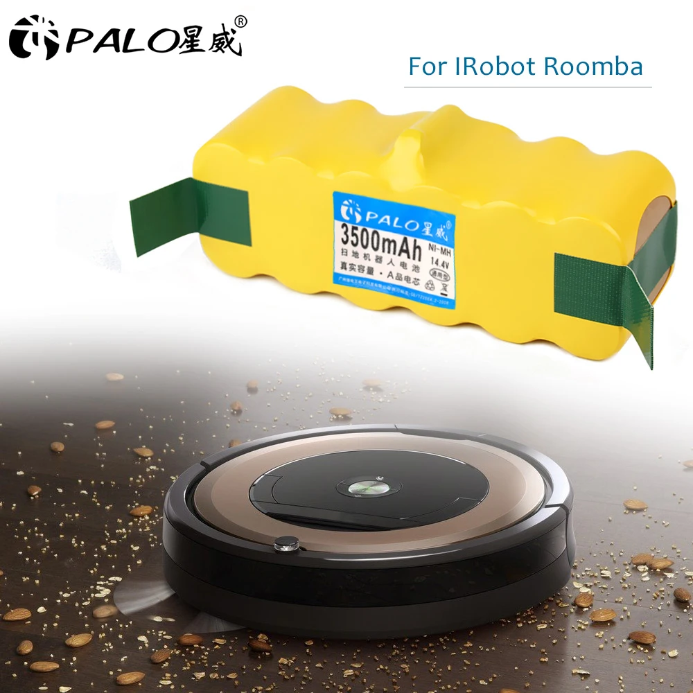 

PALO 14.4V 3500mAh Battery for iRobot Roomba 500 600 700 800 900 Series Vacuum Cleaner Batteries iRobot roomba 600 620 650 700