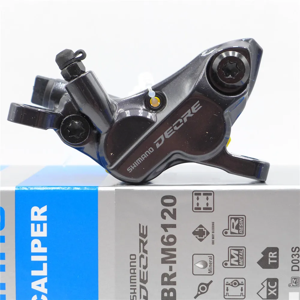 Shimano Deore BR-M6120 MTB Mountain Bike Hydraulic Disc Brake Caliper 4 Piston