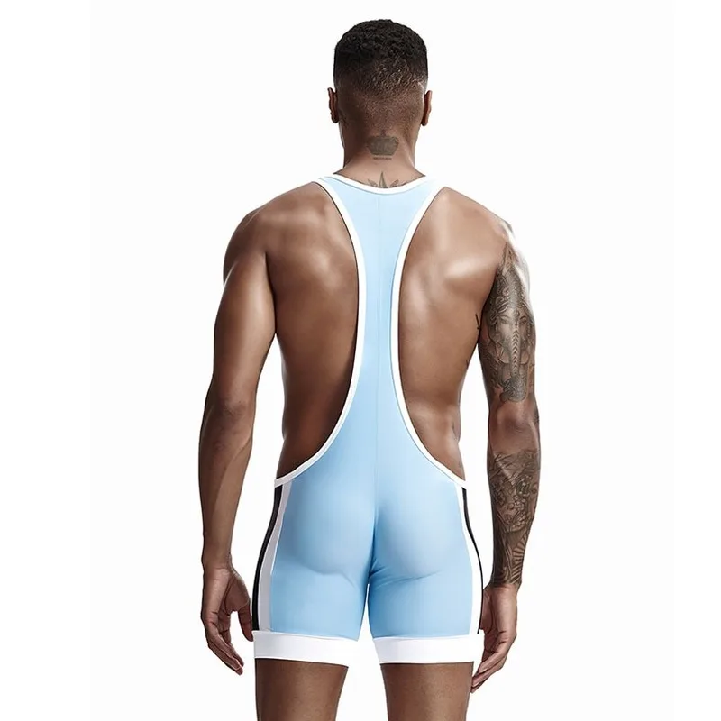 Men Undershirts Leotard Sports Wrestling Singlet Body Shaper Corset Bodysuits Underwear Bodybuilding Jumpsuits Shorts Underwear