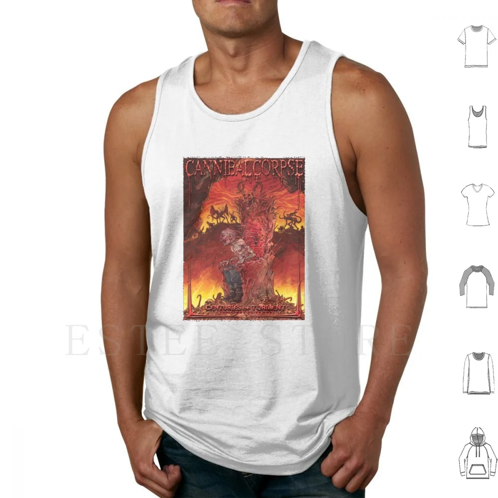 Cannibal Corpse Tank Tops Vest Cannibal Corpse Corpse Metal Death Metal Goregrind Black Metal Brutal Metal Scourge Of