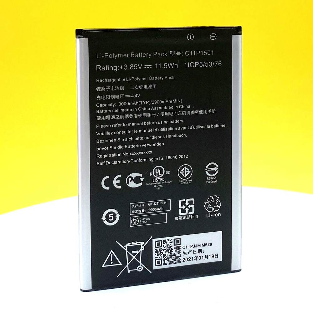 C11P1501 3000mAh Battery For ASUS ZenFone2 Laser 5.5\