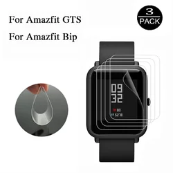 TPU Soft Protective Film For Huami Amazfit GTS Clear Guard For Xiaomi Amazfit Bip U Pro Scratch Proof Screen Protector not glass