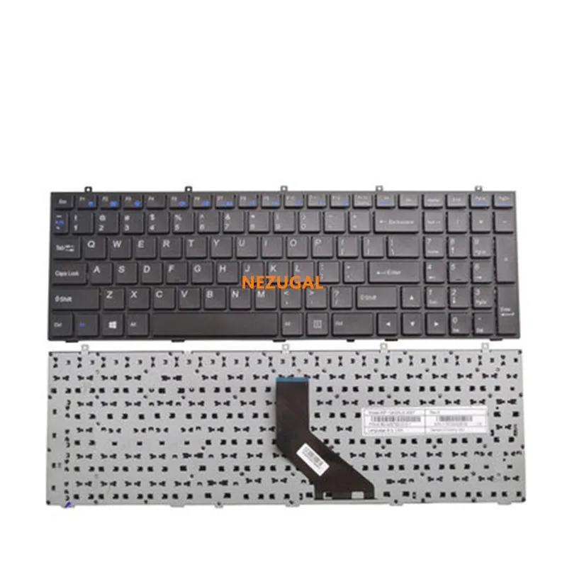 Clavier américain pour CLEVO W350, W350STQ, W350SKQ, W370, W350ETQ, W670, W670SFQ