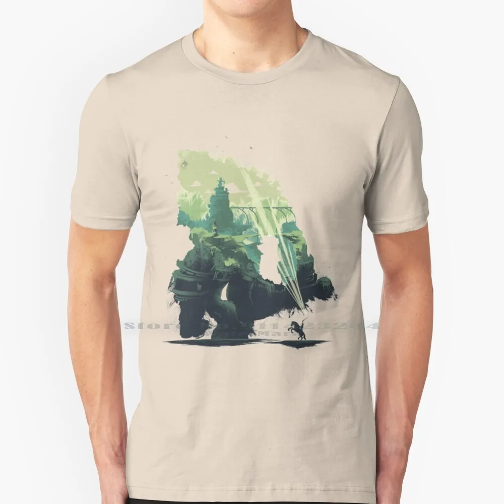 Colossal World 100% Cotton T Shirt Shadow Of The Colossus Team Ico Yorda Colossus Titan Shadow The Colossus The Shadow The Last