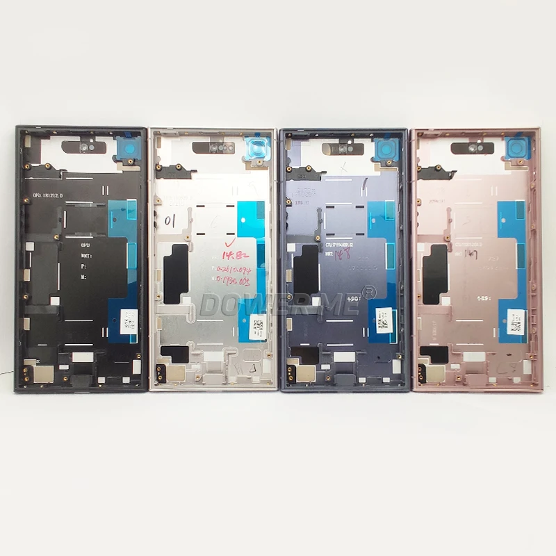 Dower Me Housing Cover Bezel Bracket Front Plate Middle Frame Back Battery Cover For Sony Xperia XZ1 G8341 G8342 Replacement