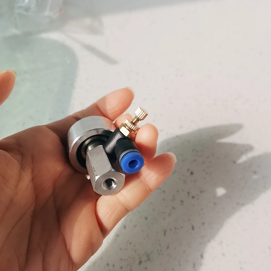 Imagem -03 - Livre o Navio um 30 mm Diâmetro Máquina de Impressão da Tela Cilindro Superior Acessórios Cone Pneumático Boca para Imprensa Euipment