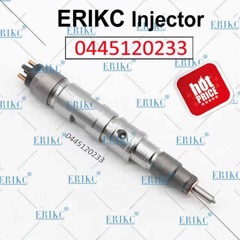 

ERIKC 0445120233 Diesel Fuel Common Rail Injector Sprayer 0 445 120 233 Spare Parts Injection Nozzle 0445 120 233 for Bosch