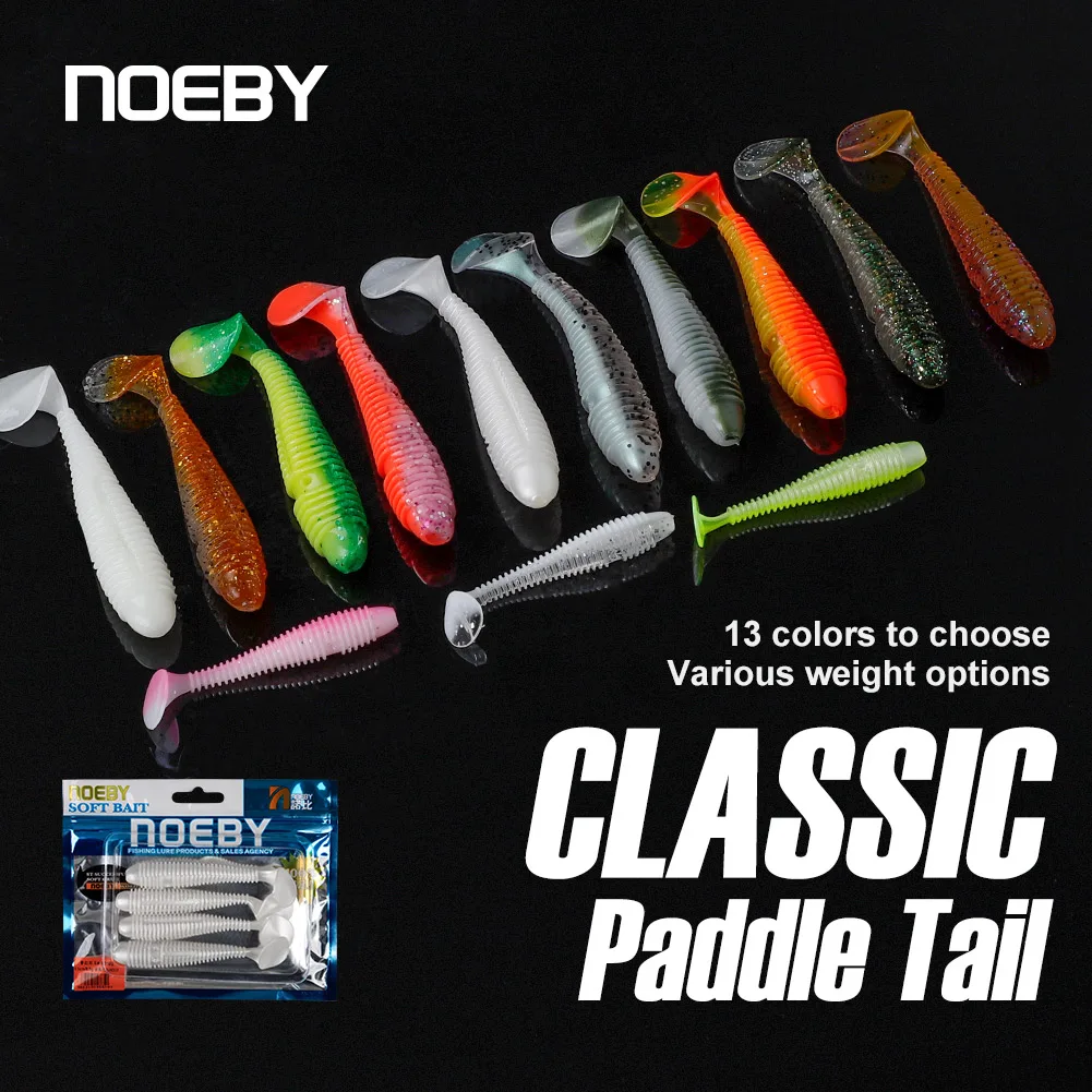 NOEBY-Easy Shiner Fishing Lures, Soft Bait, Silicone Bait, Big Trout Wobblers, 4cm, 5cm, 6.3cm, 7cm, 9.5cm, 12cm, 3102