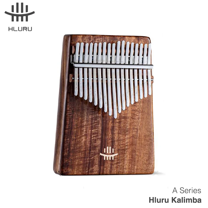 Hluru Kalimba 17 21 Key Wooden Thumb Piano Musical Instrument Gift With Accessories Full Solid Wood Mini Kalimba