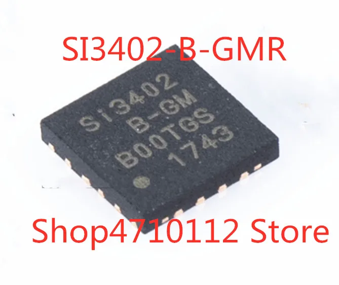 

Free Shipping NEW 10PCS/LOT SI3402-B-GMR SI3402-B SI3402 QFN IC