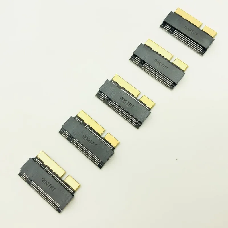 5PCS สำหรับ Macbook SSD อะแดปเตอร์การ์ดสำหรับ Apple SSD Adapter สำหรับ Macbook Air 2012 A1398 A1425 6Pin + 17Pin m.2 M2 SSD Adapter Converter