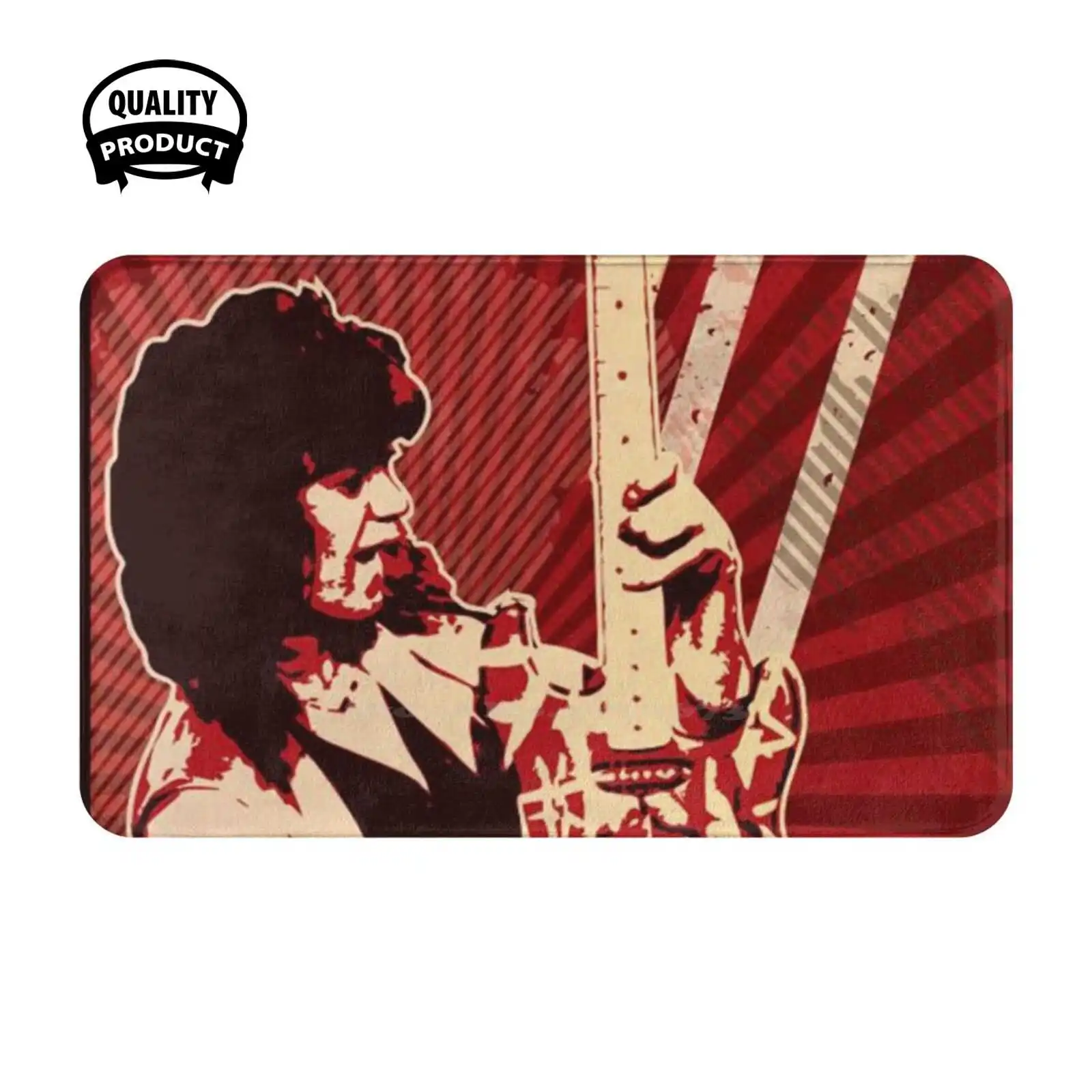 

Супер фургон шоу мягкая подушка домашний коврик дверной коврик для дома Эдди Хален популярный Эдди Хален материал Рождество длинный Эдди Хеллен шлева