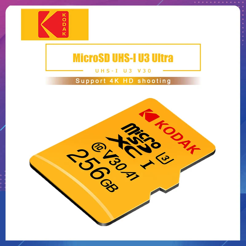 

Kodak High Speed 16GB 32GB 64GB 128GB TF / Micro SD card cartao de memoria class10 U1 Flash Memory Card mecard Micro sd kart