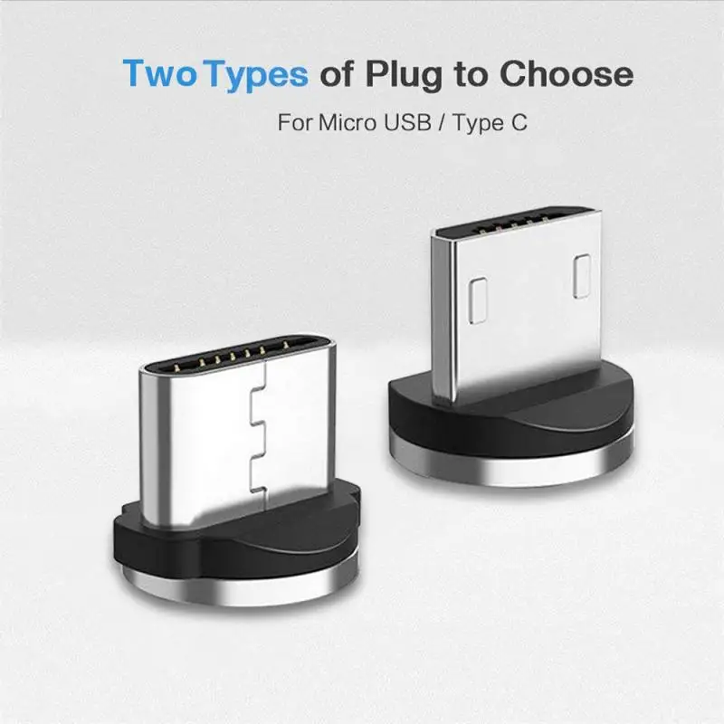 Cabo magnético micro usb tipo c, conector adaptador usb c para carregar telefone, peças