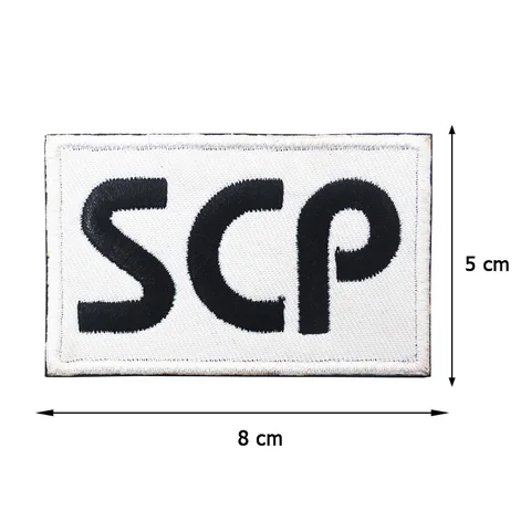 Нашивка SCP Foundation от OLOEY - вышивка для фанатов — фото товара