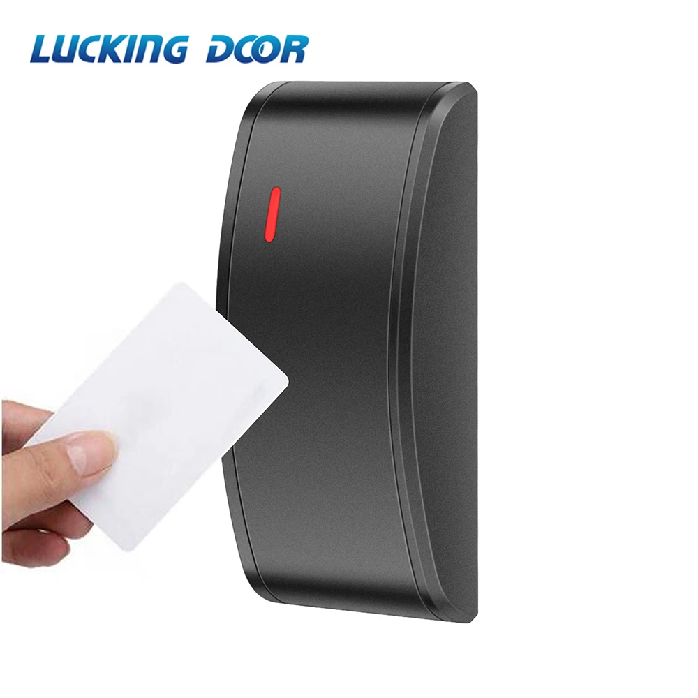 LR002 Waterproof RFID Card Reader 125KHz+13.56MHz Weigand Output Smart Reader Proximity Card Reader For Access Control System