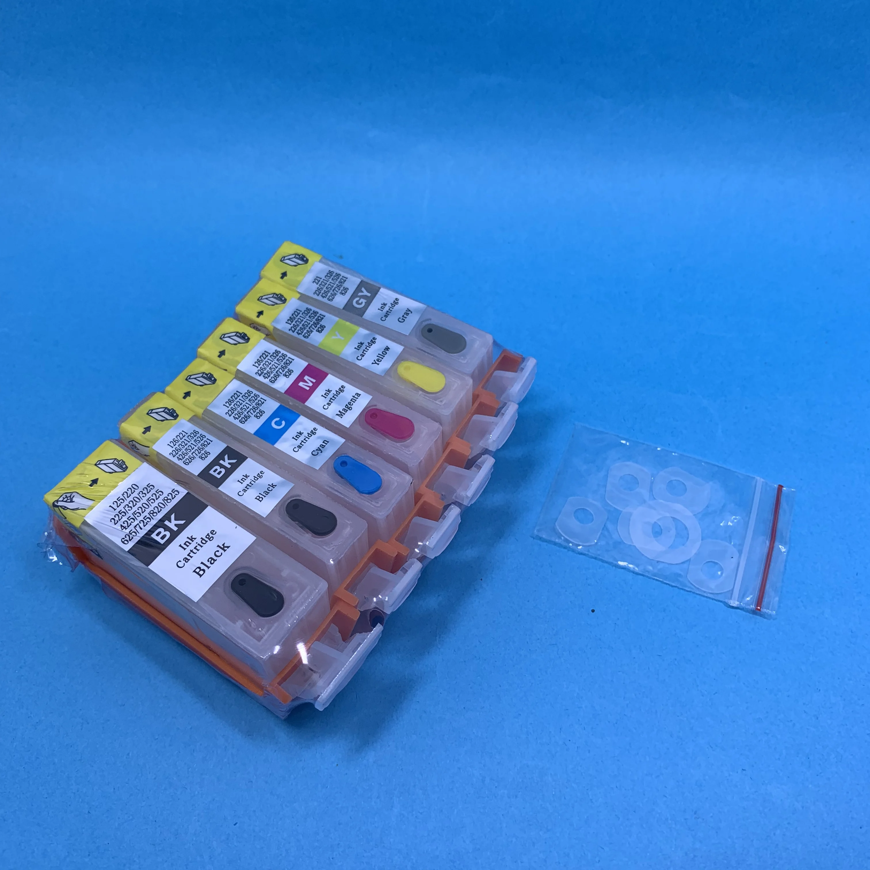 BCI-320 BCI-321 Empty Refillable Ink Cartridge with ARC for Canon Pixus MP540 MP550 MP560 MP620 MP630 MP640 MP980 MP990 MX860