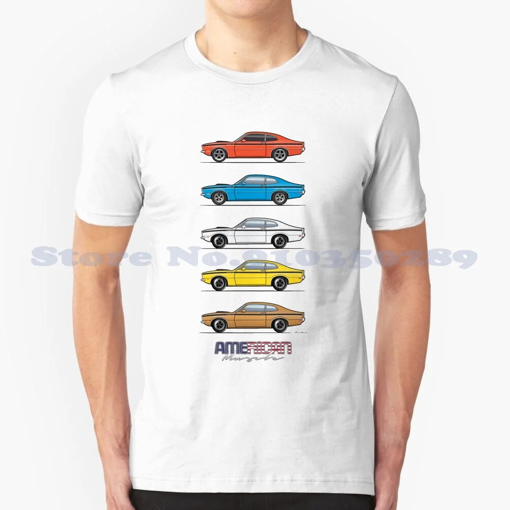 71 72 Comets 100% Cotton T-Shirt 1971 1972 Comet Gt V8 302 Turbocharged Racing Drag American Muscle Custom