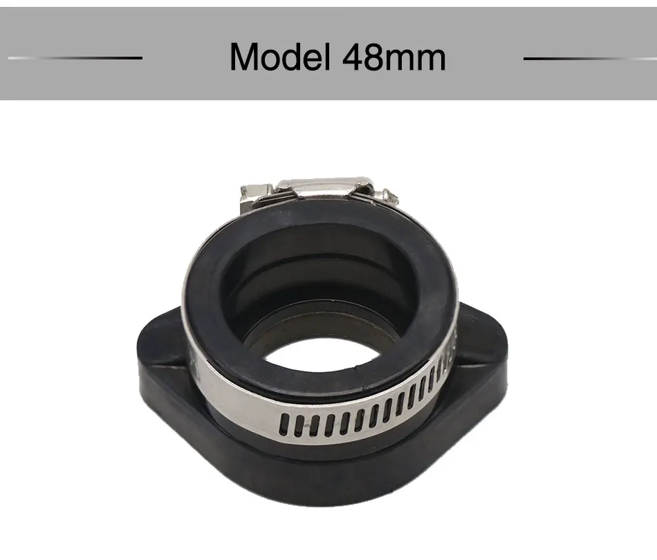ZSDTRP Motorrad Vergaser Adapter Einlass Ansaugrohr für PWK 21/24/26/28/30/32/34mm PE26/28/30mm TM28/32/34 Carb Pit Dirt Bike – Detail 6