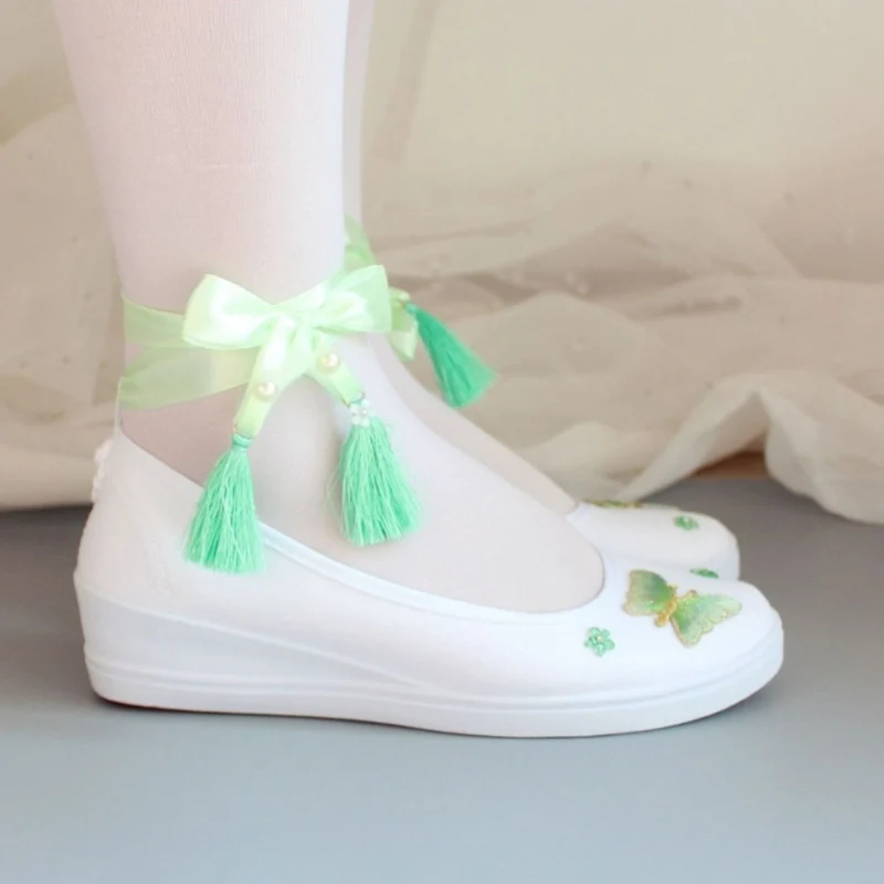 Canvas Hanfu Shoes Modern Cosplay Dance Women scarpe da ballo tradizionali cinesi da donna per le donne Ancient Dynasty Stage Party