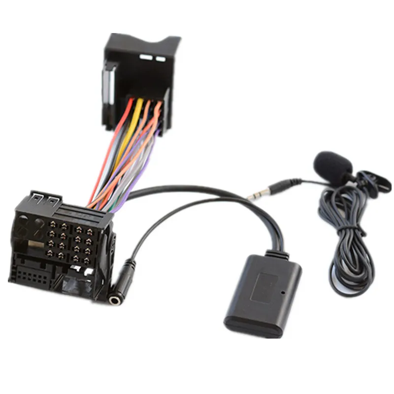 Автомобильный модуль bluetooth вспомогательный адаптер беспроводной радиоприемник стерео для Porsche 2009-2012 CDR30/31/PCM3 Неразрушающий Разъем для установки + микрофон