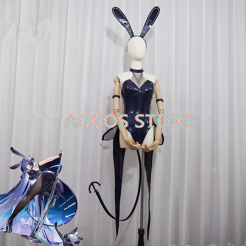 AGCOS Customsized Azur Lane San Francisco Doujin Bunny Girl Cosplay Costume Jumpsuits Woman Sexy Cosplay