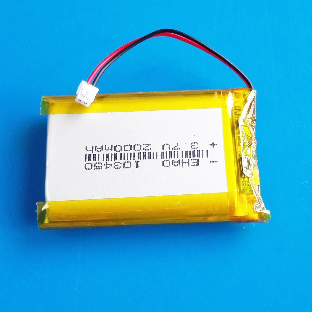 5 Chiếc EHAO 103450 3.7V 2000MAh Lipo Polymer Lithium Pin Sạc + Jst 1.5Mm 2pin Phích Cắm MP3 Thiết Bị Dẫn Đường GPS DVD