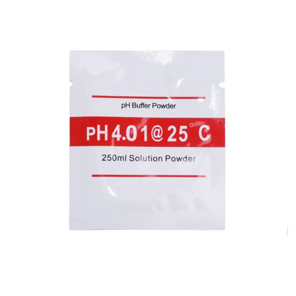 10pcs/lot PH Buffer Powder 4.00/6.86 Calibration Point PH Measure Calibration Solution For PH Test Meter