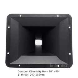 2PC Tweeter Speaker Horn 240*195 DJ Car HiFi Treble For Home Theater Professional Console Mixer Audio Public Address System