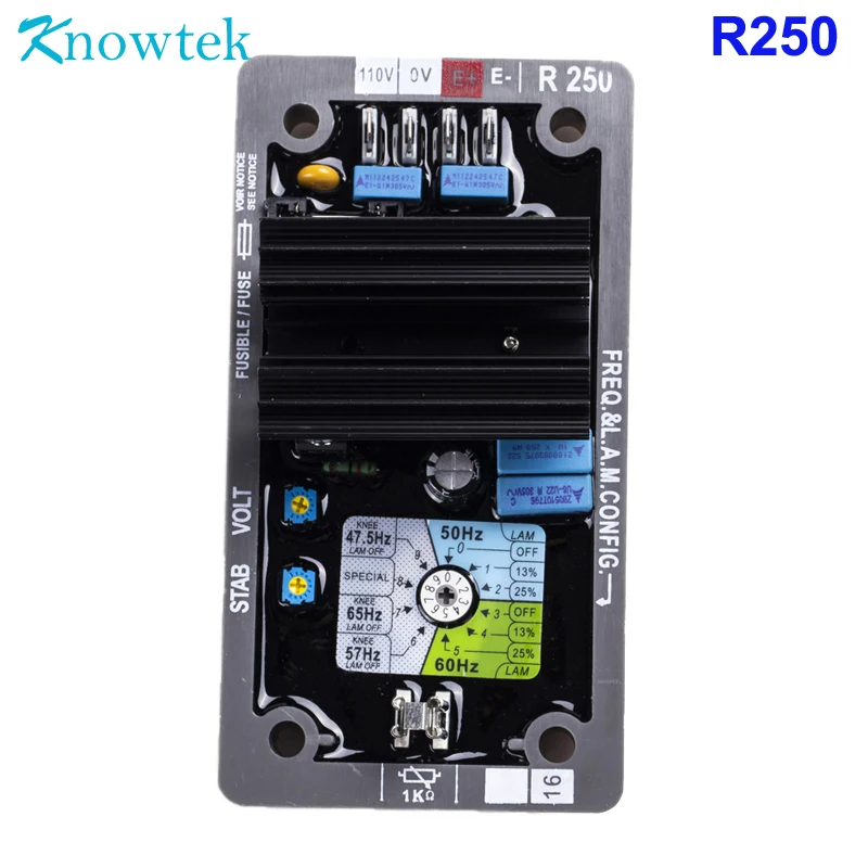 regulador automatico de tensao r250 avr para gerador gerador regulador de voltagem 01