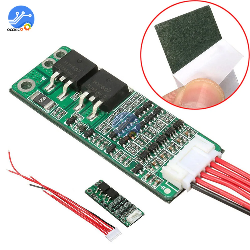 BMS 5S 15A 18V 21V 18650 Li-ion Lithium Battery Charger Protection Board Balancer Power Bank Charger for Drill