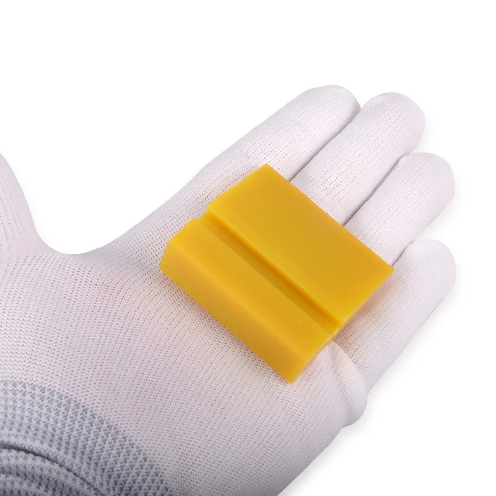 FOSHIO 4/8/20 Pairs Anti-Static Work Gloves Vinyl Film Wrapping Applicator Tool Window Tint Nylon Hand Protector Car Accessories