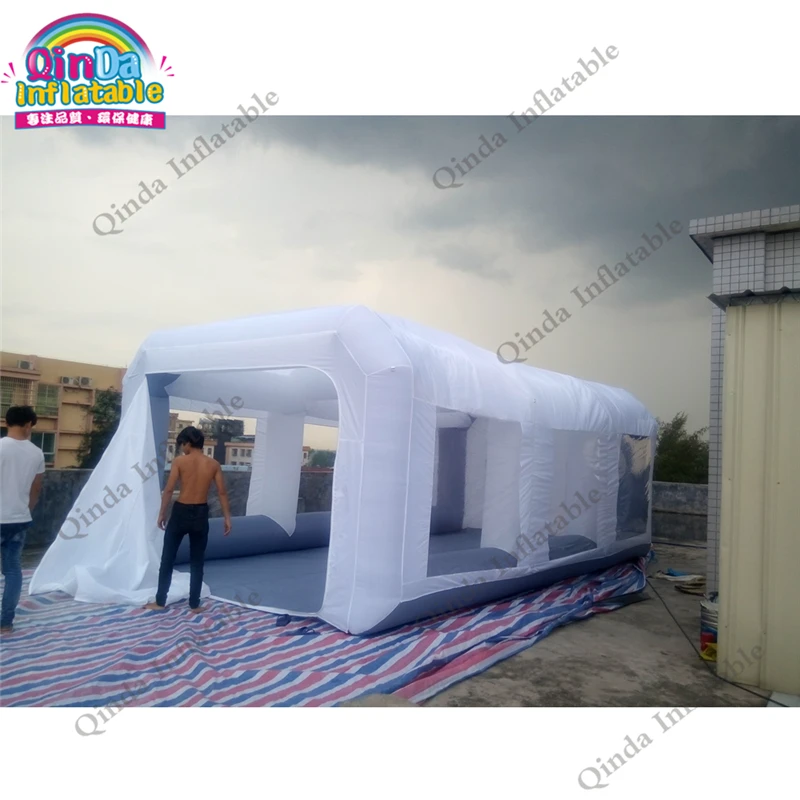 Booth Inflatable Spray Portable Auto Paint For Sale Inflatable Paint Workshop With Blowers