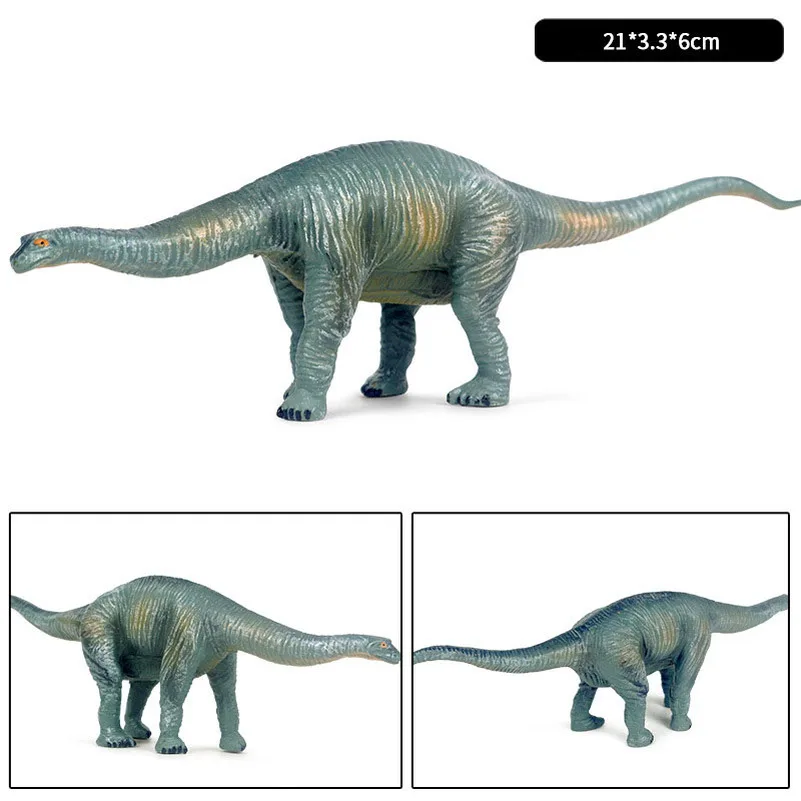 Prehistoryczne zwierzę imitacja dinozaura Cetiosaurus solidny Model figurka dekoracja kolekcja dla dzieci Puzzle zabawki prezenty