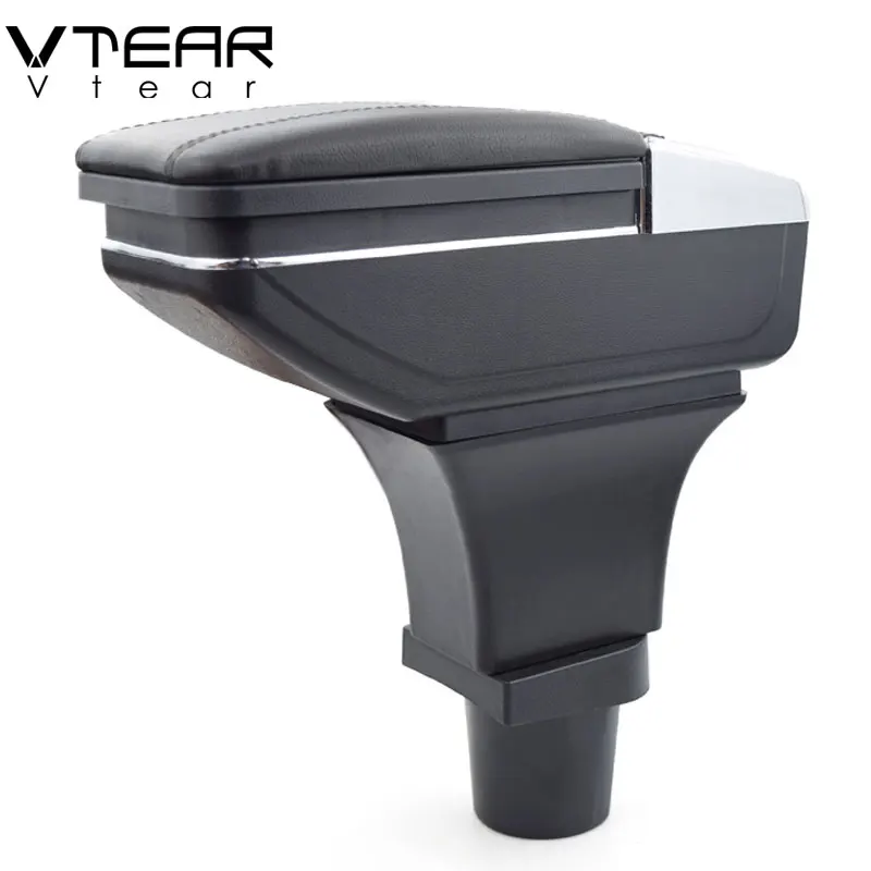 Vtear For Honda Element Armrest Interior Center Console Storage Box Arm Rest Car-styling Decoration Accessories Parts Organizer