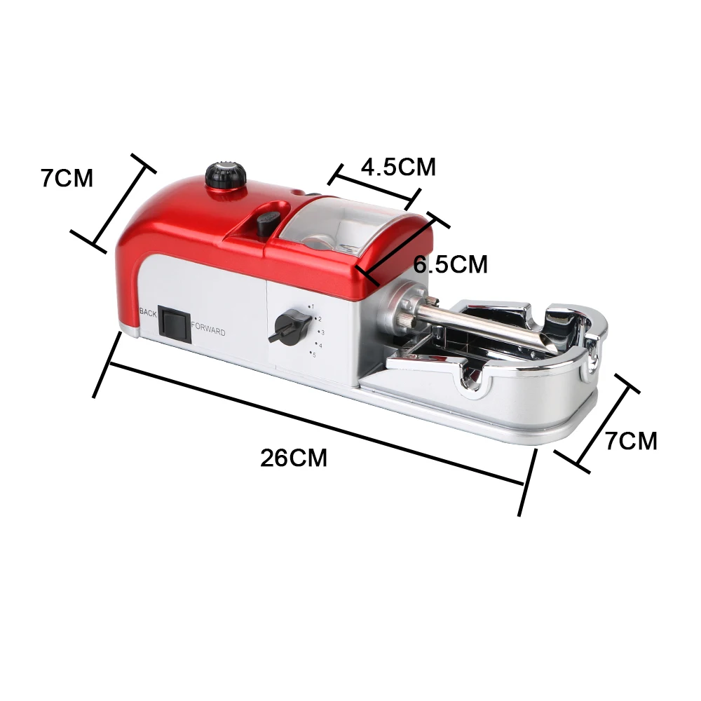 Cigarette Wrapping Machine EU Plug Weed Rolling Machines Electric Injector Maker Automatic Tobacco Roller Technology Gadgets