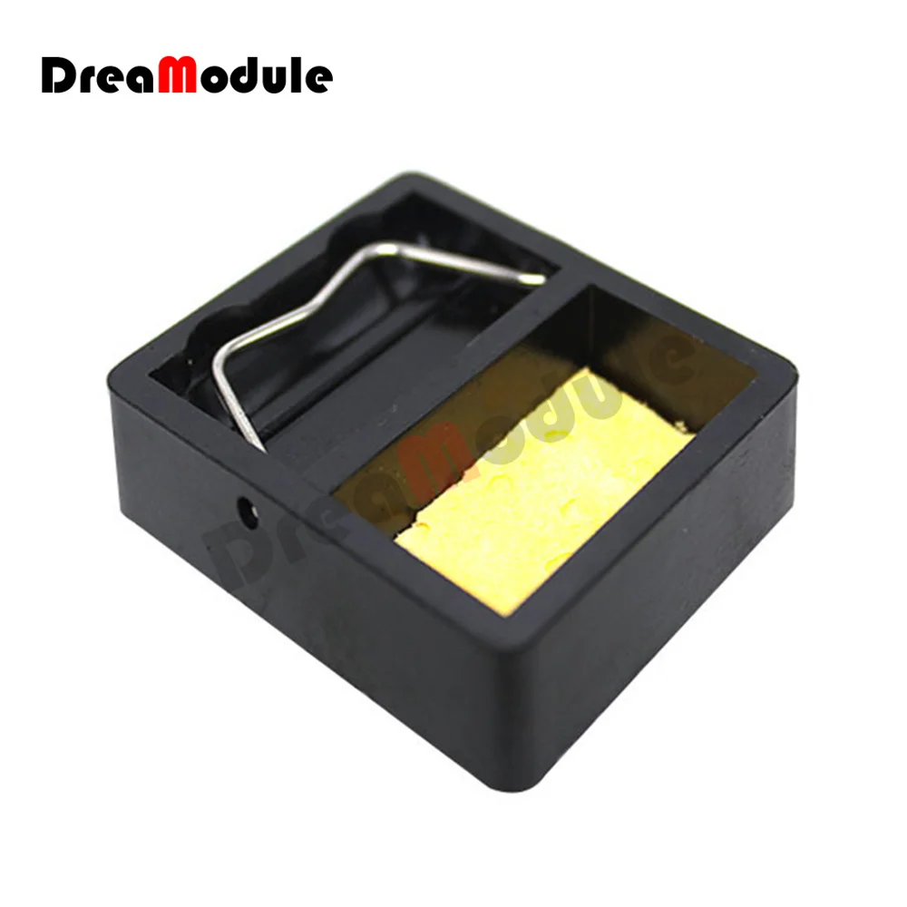 Square bakelite soldering iron holder electric soldering iron holder high temperature resistant and non-flammable soldering pen