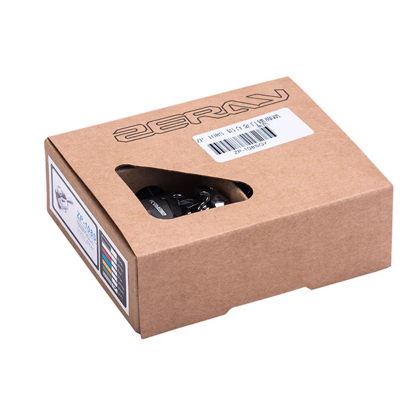 ZERAY Bicycle Pedals ZP-108S Cycling Self-Locking Pedals Clipless Pedals Aluminum Alloy SPD Bike Cleat Pedals Accessories