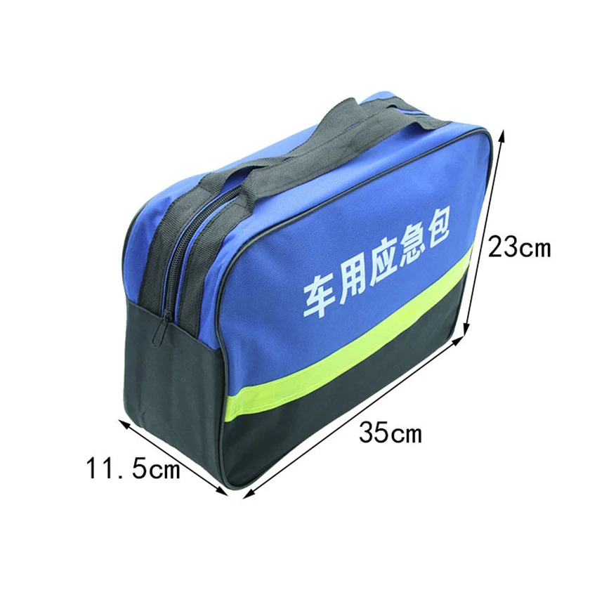 First Aid Kit Bag Double-Layer Big Bag First Aid Bag Emergency Kit For Car Camping Travel Gadget Bag For Camping Travel Office