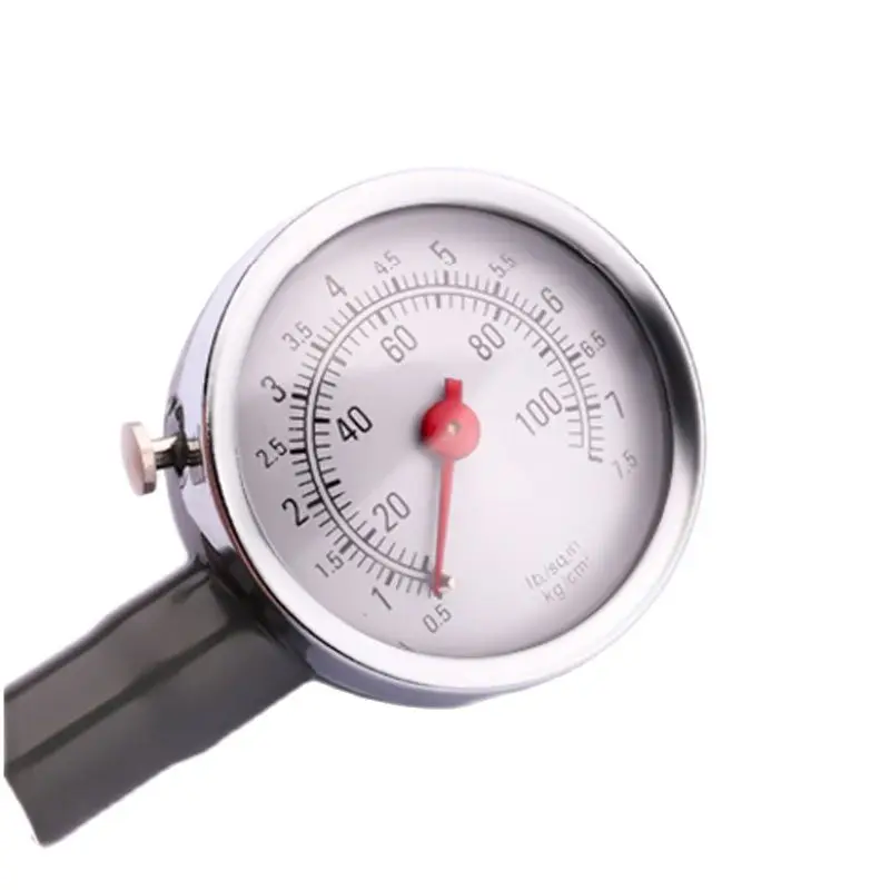 السيارات المعدنية شاحنة سباق السيارات الإطارات قياس ضغط الهواء السيارات الإطارات متر مركبة تستر نظام مراقبة أداة قياس #5