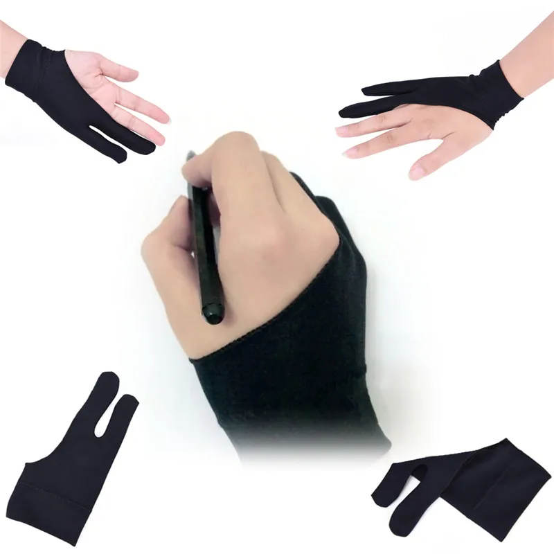 Professional Free Size Artist Drawing Glove for Graphic Tablet Right/ Left Hand