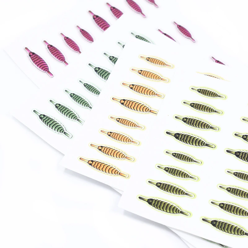 Persuader 4 optional colors elastic gammarus shrimp backs synthetic fly tying materials shaped realistic segment body wrap skin