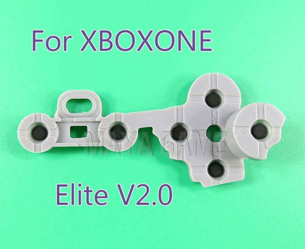 60 stücke Für Xbox One Elite v 2,0 Xboxone elite 2 Controller Tastatur Taste Silikon Gummi Leitfähigen Pad D Pad Film ersatz