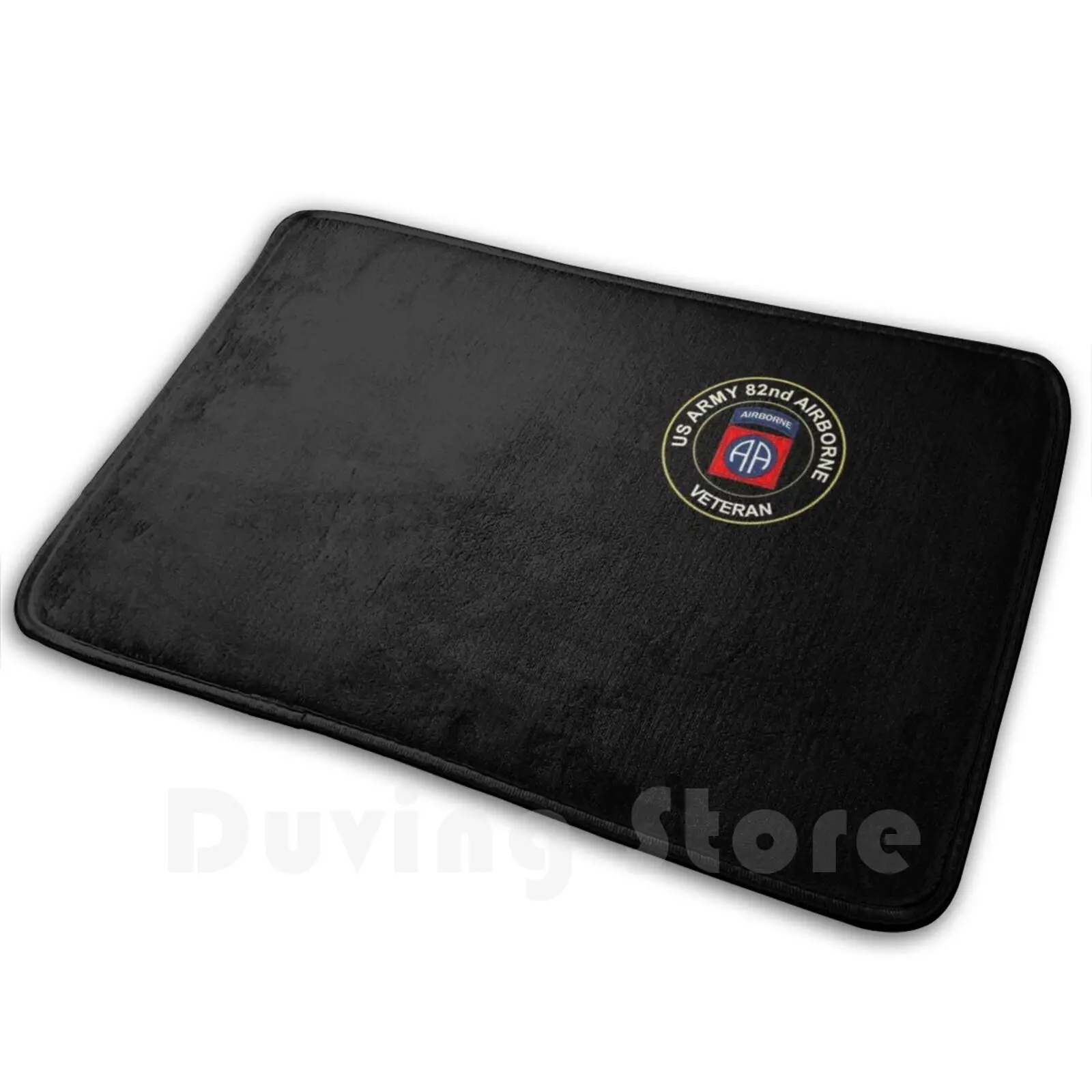 U.s Army 82nd Airborne Division Veteran-Parachutist Circle Carpet Mat Rug Cushion Airborne Airborne Ranger Us Air Force