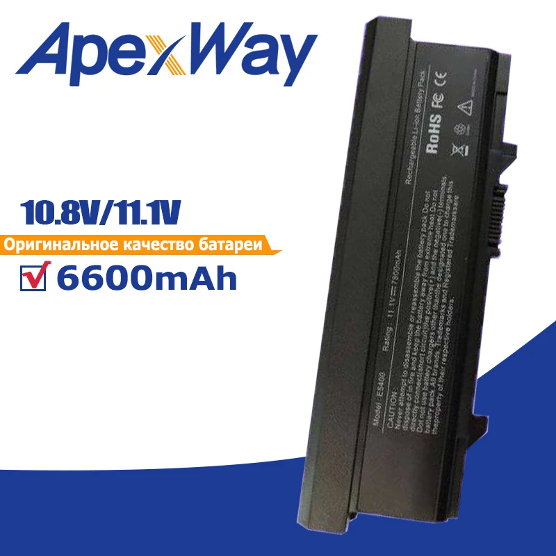 9 Cell battery for Dell Latitude E5400 E5410 E5500 E5510 KM668 KM742 KM752 KM760 KM769 KM771 KM970 MT186 MT187 MT193 MT196