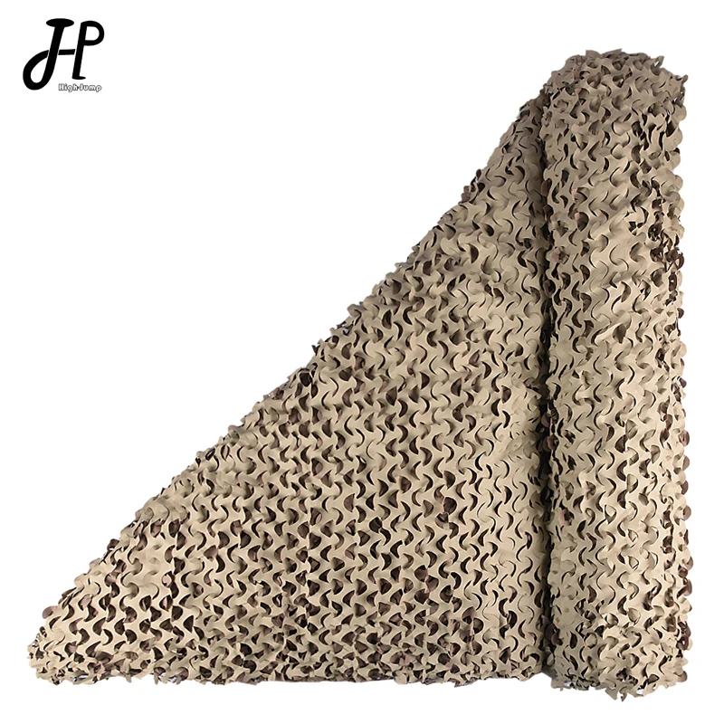 

210D Fire Retardant Camouflage Nets Sun Shelter Without Mesh Camo Netting Camping Hunting Sunshade Outdoor Courtyard Decoration